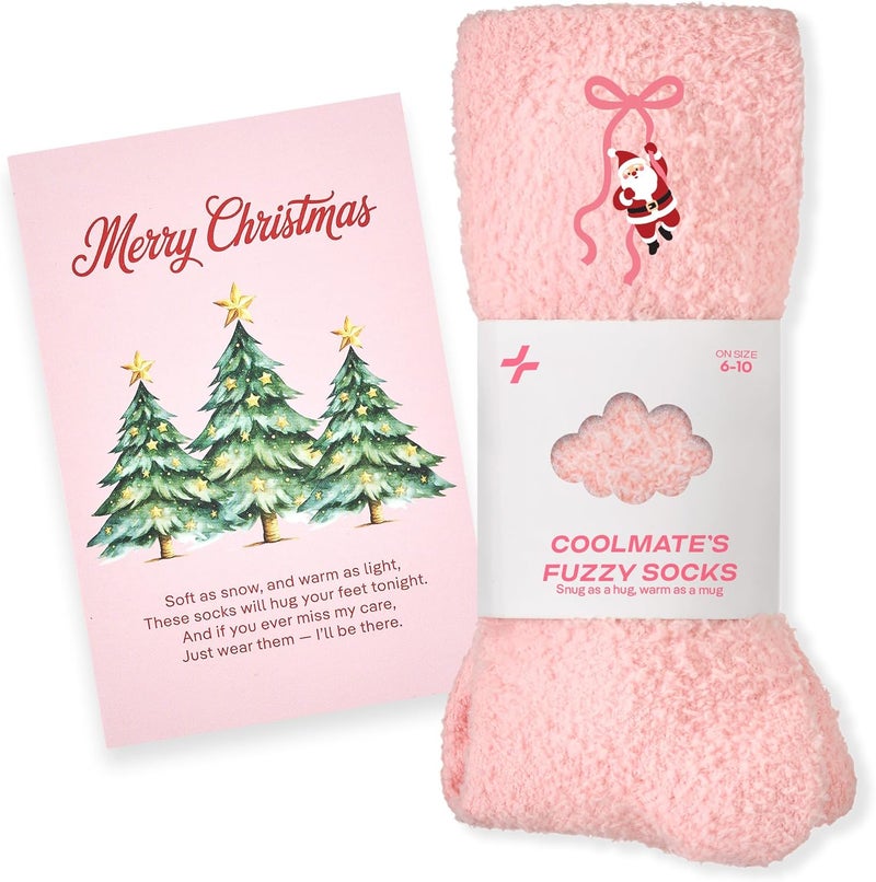 CoolMate Store GLOBAL Fuzzy Socks for Women Valetines Gift Box, Cozy, Soft, Stocking Stuffers, Comfy Cloud-Like Socks for Spa,Home - Image 1